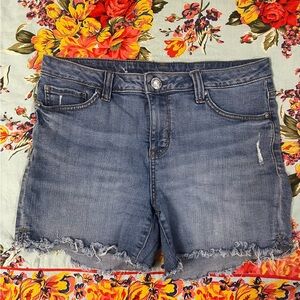 Seven7 Women's Blue Jean Shorts